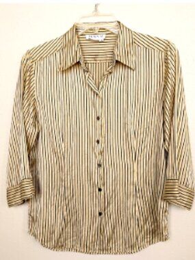 Tracy M. 100% Silk Blouse ~ Size M